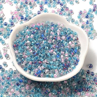 Transparent Glass Round Seed Beads X1-SEED-B001-05A-07-1