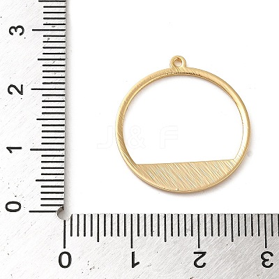 Brass Pendants KK-O100-20G-01-1