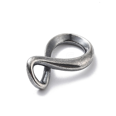 925 Sterling Silver Infinity Linking Rings STER-R001-05S-1