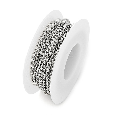 316L Surgical Stainless Steel Curb Chains CHS-H115-02B-P-1