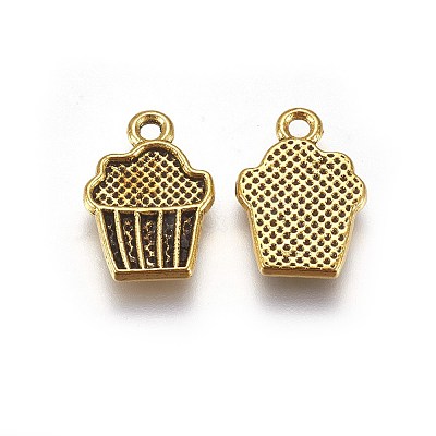 Tibetan Style Alloy Drink Charms TIBEP-A100748-G-FF-1
