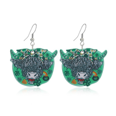 Acrylic Dangle Earrings FS-WG4D8B0-01-1
