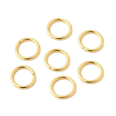 Iron Open Jump Rings IFIN-R233-1.0x8-NR-1