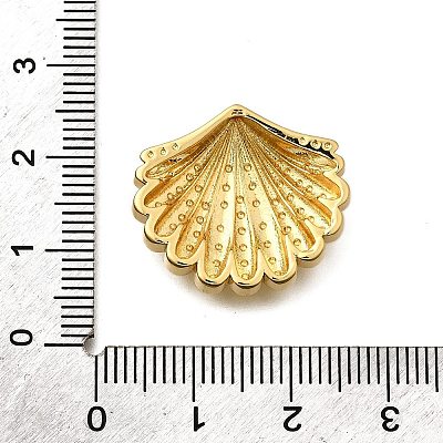 Ocean Series Brass Beads KK-B136-03G-03-1