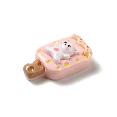 Opaque Resin Imitation Food Decoden Cabochons CRES-H001-02D-1
