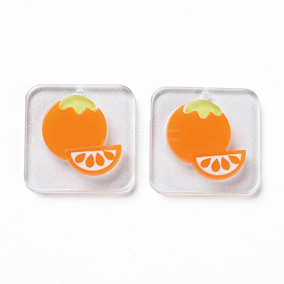 Cellulose Acetate(Resin) Pendants KY-N015-77-1