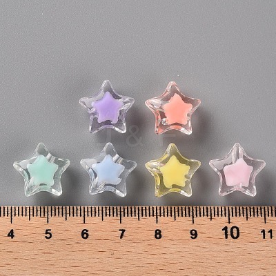 Transparent Acrylic Beads X-TACR-S152-02A-1