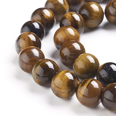 Natural Tiger Eye Beads Strands Z0RQX013-1
