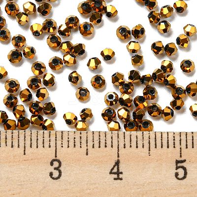 Full Plated Electroplate Glass Beads EGLA-M300-02A-FP03-1