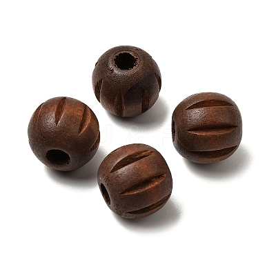 Wood European Beads WOOD-A026-01B-1