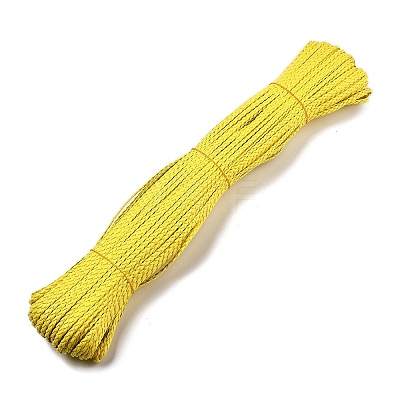 3-Ply PU Leather Braided Cord OCOR-Q059-01D-1
