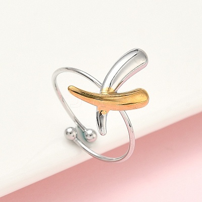 304 Stainless Steel Cuff Rings RJEW-D338-03B-GP-1