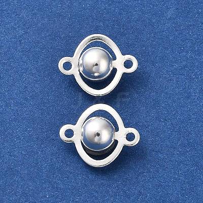 Brass Connector Charms KK-F907-24S-1