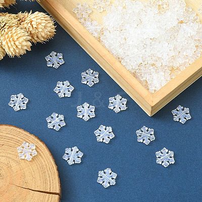 Transparent Acrylic Beads OACR-YW0001-68-1