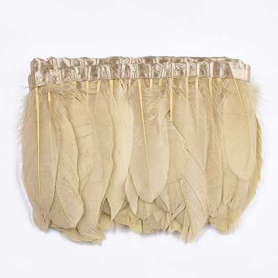Goose Feather Fringe Trimming FIND-T037-05H-1