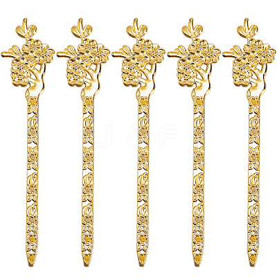10Pcs Alloy Bookmarks AJEW-SC0003-51G-1