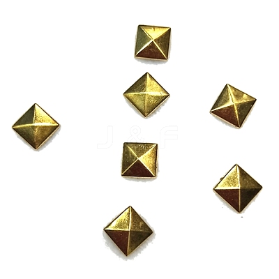 Brass Hotfix Iron On Rivets KK-WH0056-82G-1