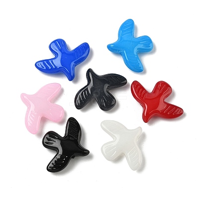 Baking Paint Glass Beads LAMP-C019-01-1