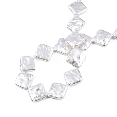 ABS Plastic Imitation Pearl Beads Strands KY-N015-03-B01-1