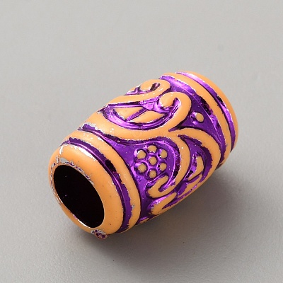 Resin European Beads RESI-WH20010-19C-1