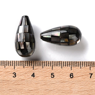 Natural Black Lip Shell Beads SSHEL-B002-10A-01-1
