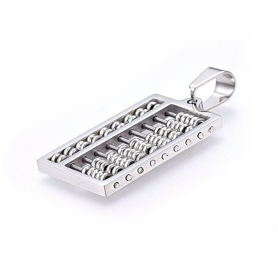 Tarnish Resistant 304 Stainless Steel Pendants STAS-O108-65P-1