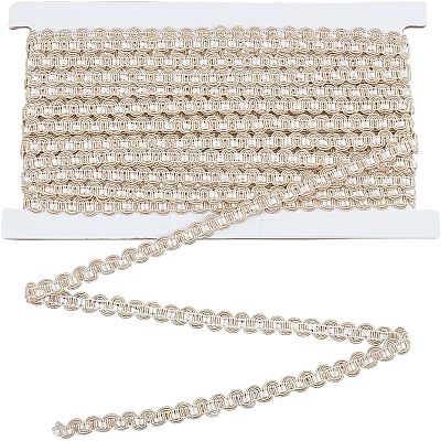 Polyester Wavy Ribbons OCOR-WH0085-29C-1