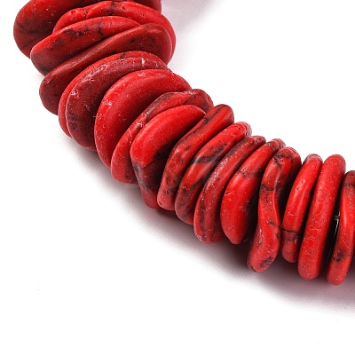 Graduated Synthetic Turquoise Beads Strands G-A237-01H-1