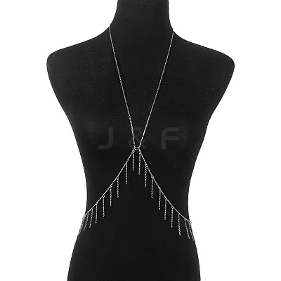 Iron Cable Chain Bikini Tassel Body Chains WG25249-02-1