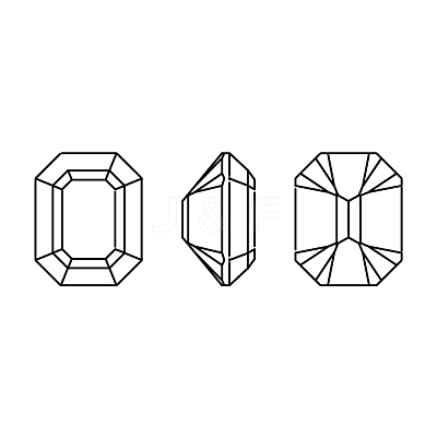 Preciosa® MAXIMA Crystal Fancy Stones X-PRC-FD12-70010-1