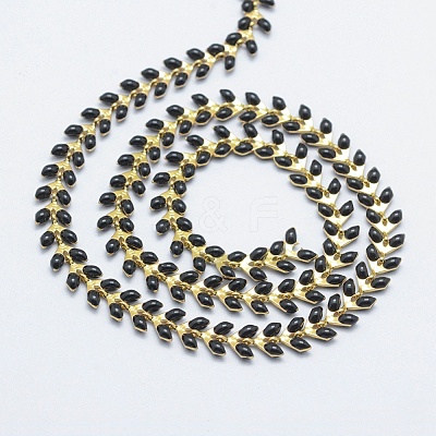 Brass Handmade Chains CHC-P004-C03G-1