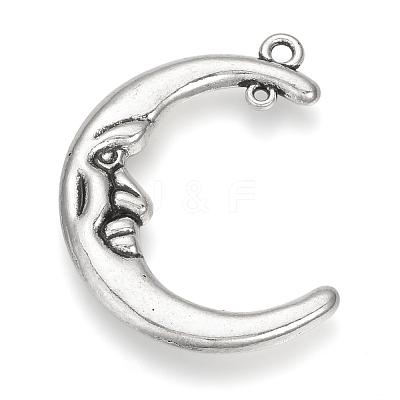 Tibetan Style Alloy  2-Loop Link Pendants TIBE-Q075-12AS-LF-1