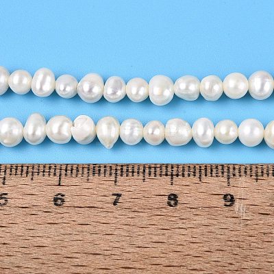 Natural Cultured Freshwater Pearl Beads Strands PEAR-N013-04H-1