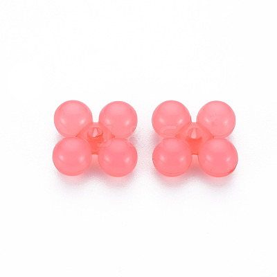 Transparent Acrylic Beads MACR-S373-02E-03-1