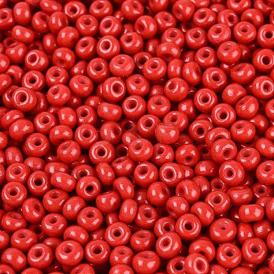 Opaque Glass Seed Beads SEED-N012-09A-12-1