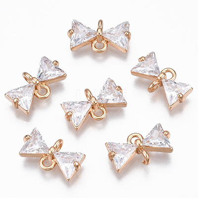 Rhinestone Connectors Charms GLAA-S056-01-1