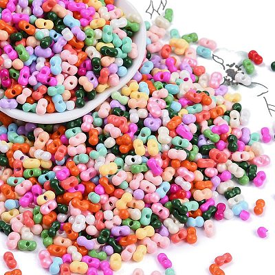 Glass Seed Beads SEED-K010-03O-1