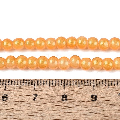 Baking Paint Glass Pearl Beads Strands DGLA-ZX001-05A-12-1