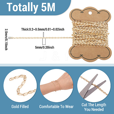Brass Link Chains CHC-TA0001-40C-1