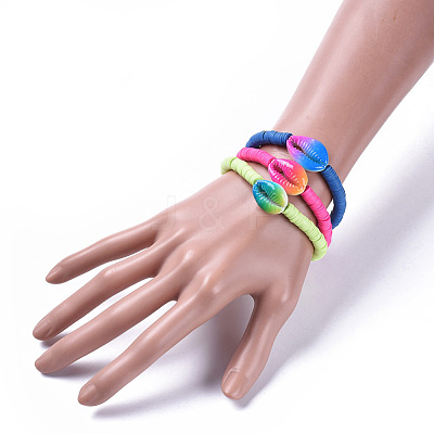 Stretch Bracelets Sets BJEW-JB04478-1