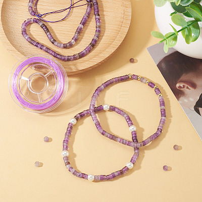 1 Strand Natural Amethyst Beads Strands G-TA0002-98-1