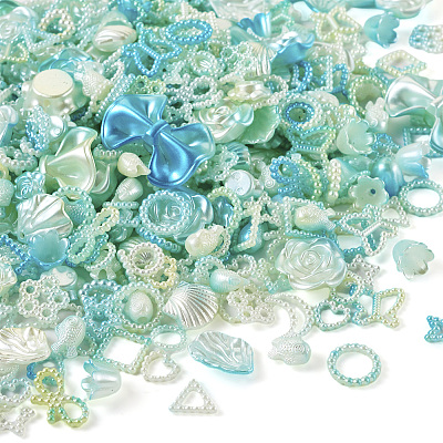 Opaque ABS Plastic Beads FIND-TAC0016-33A-1