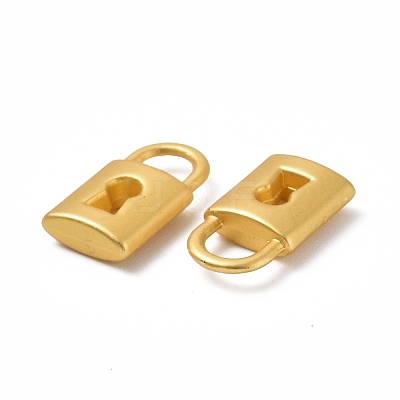 Rack Plating Alloy Charms PALLOY-I215-19G-1