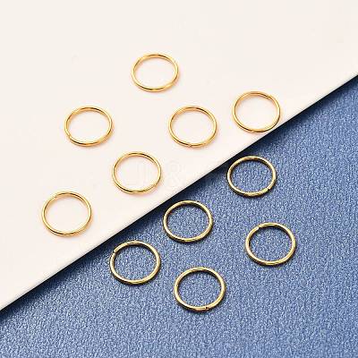 Brass Open Jump Rings X-KK-F824-108E-G-1