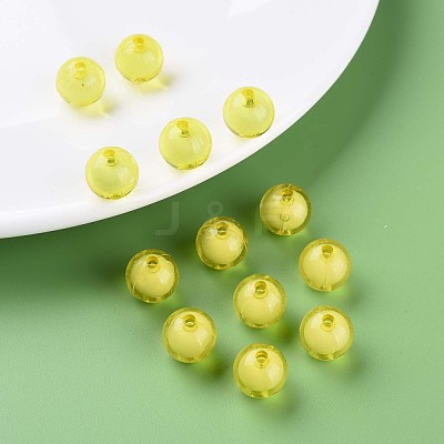Transparent Acrylic Beads TACR-S152-16A-717-1