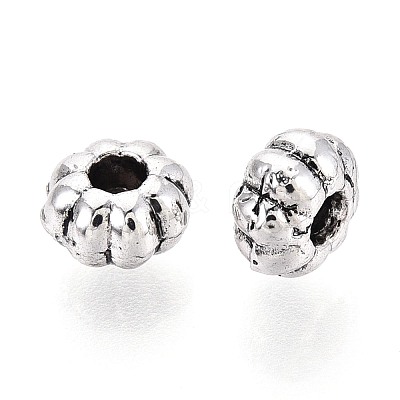 Tibetan Style Alloy Spacer Beads PALLOY-N187-07AS-1