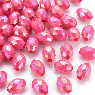 Opaque Acrylic Beads TACR-S153-32I-03-1