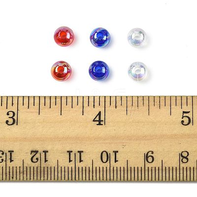 900Pcs 3 Colors Transparent Acrylic Beads MACR-FS0002-23-1