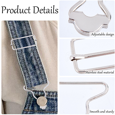 10 Sets Iron Gourd Buckle and In-line Buckle DIY-BBC0002-75B-P-1