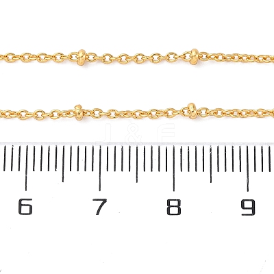 Long-Lasting Plated Brass Cable Chain Necklaces X-NJEW-K112-09G-NF-1
